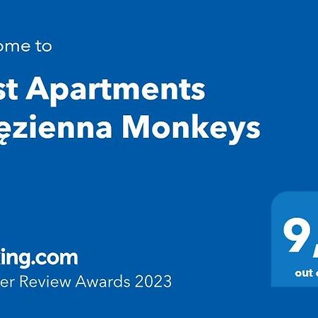 Best Apartments Wiezienna Monkeys Wrocław Exteriör bild